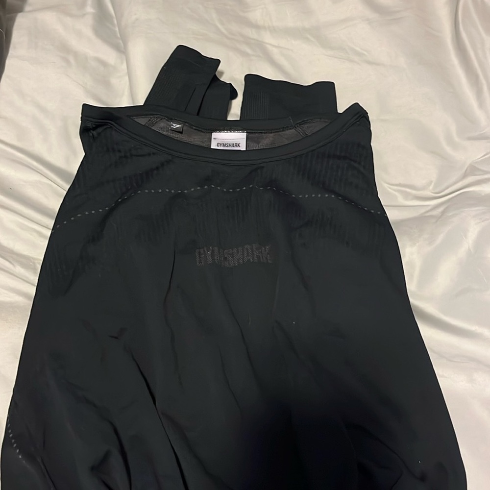 Black medium Gymshark workout long sleeve